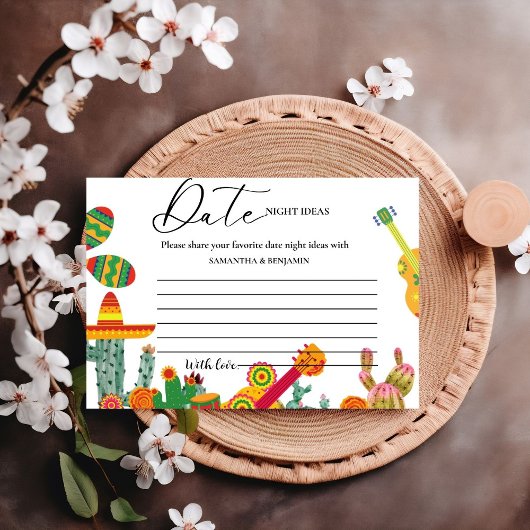 Taco Over Liefde Mexicaanse date nacht ideeën Advi Advieskaart