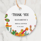 Taco over liefde vrijgezellenfeest dank je bedankjes labels (Voorkant)