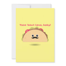 Taco Over Love Baby Valentijnsdag