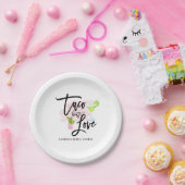 Taco Over Love Bruiloftsborrel Papieren Bordje (Feest)