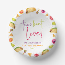 Taco Over Love! Fiesta Bruiloft Koppels Bruiloftsf Papieren Kommen