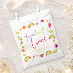 Taco Over Love! Fiesta Bruiloftsfeest Bedankzakje