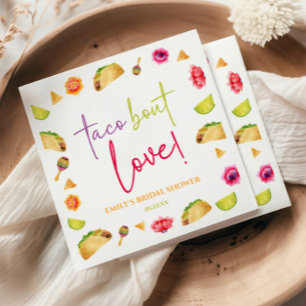 Taco Over Love! Fiesta Bruiloftsfeest Servet