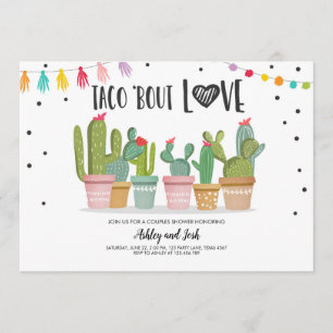 Taco Over Love Fiesta Koppel Bruisende Cactus Kaart