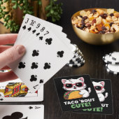 Taco 'Over Schattige kitten Pokerkaarten (Insitu)