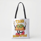 Taco over stijl tote bag (Voorkant)
