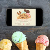 Taco Over Sweet Waffle Ice Cream Verjaardag Kaart