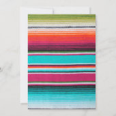 Taco over twins Cactus baby shower Invite card Kaart (Achterkant)