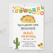 Taco over uitnodiging op feestdag (Voorkant)