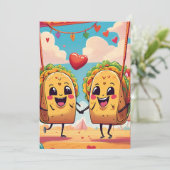 taco over uitnodigingen voor liefde (Staand voorkant)