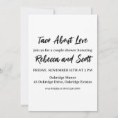 taco over uitnodigingen voor liefde (Achterkant)