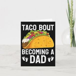Taco over vader worden Grappige Baby onthult nieuw Kaart
