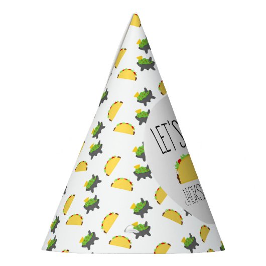 Taco 'Over verjaardag Feesthoedjes (Links)