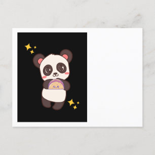 Taco panda leuk grappig briefkaart
