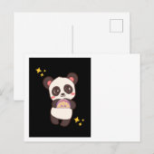 Taco panda leuk grappig briefkaart (Voorkant / Achterkant)