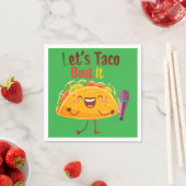 Taco Paper Napkins Servet (Insitu)