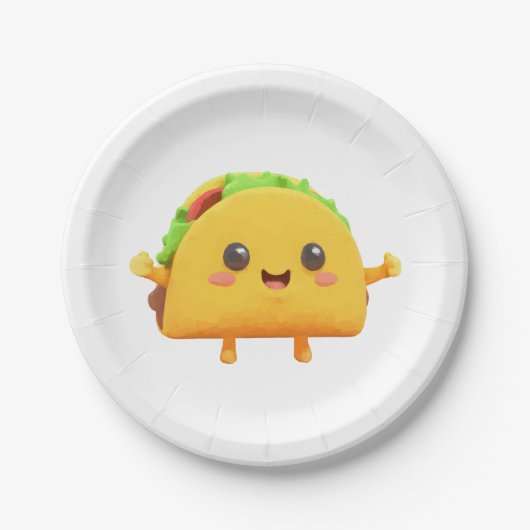 Taco Papieren Bordje (Voorkant)