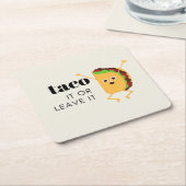 Taco Party Onderzetters (Schuin)