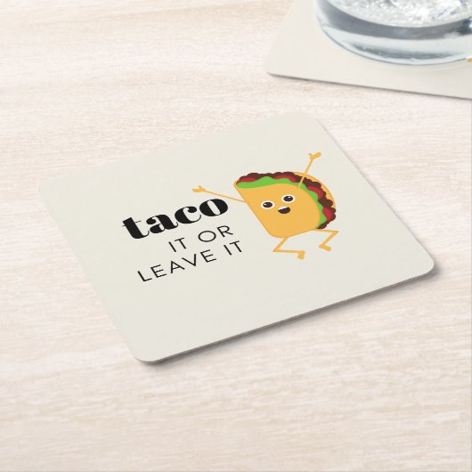 Taco Party Onderzetters (Schuin)