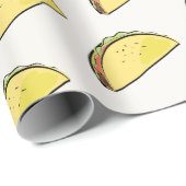 Taco Patroon Crème Cadeaupapier (Rol Hoek)