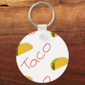 Taco-patroon op sleutelhanger (Voorkant)