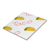 Taco-patroon op tegeltje (Zijkant)