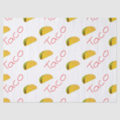 Taco-patroon op tissuepapier (Voorkant)