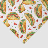 Taco Patroon Tissuepapier (Detail)