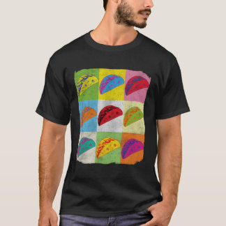 Taco Pop Taco Foodie Mexicaans eten Taco T-shirt