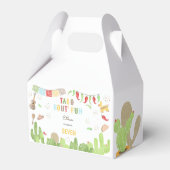 Taco praat over leuke fiesta mexicaanse kinder ver bedankdoosjes (Achterkant)