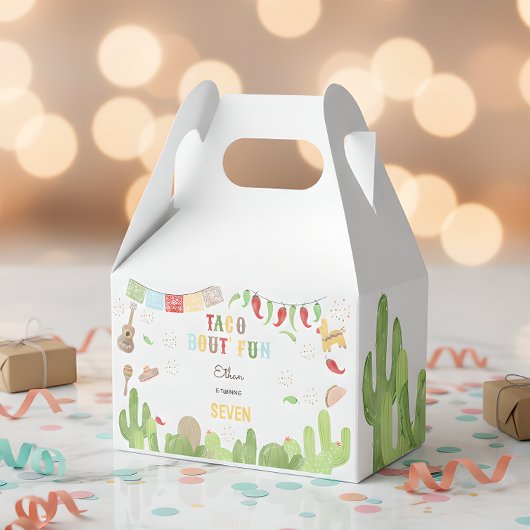 Taco praat over leuke fiesta mexicaanse kinder ver bedankdoosjes
