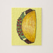 Taco print Mexicaans eten Tacos Foodie Puzzle Legpuzzel (Verticaal)