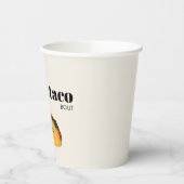 Taco Pun Party Cups Papieren Bekers (Links)