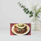 Taco Ranchito met QR-code Klantenkaartje (Staand voorkant)