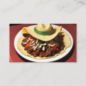Taco Ranchito met QR-code Klantenkaartje (Voorkant)