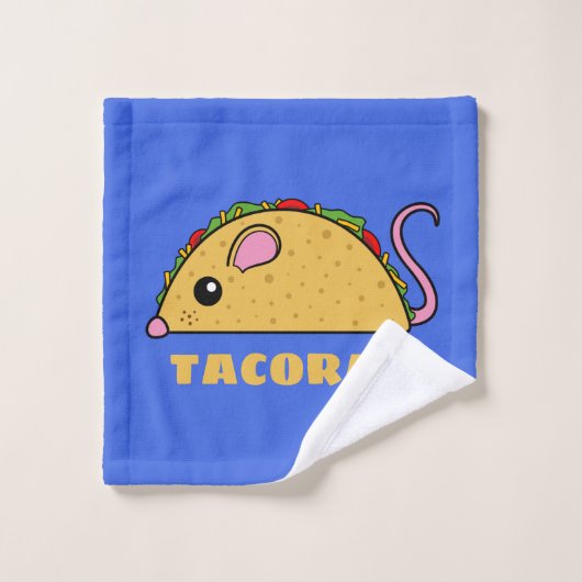 Taco Rat Bath Towel Set Bad Handdoek (Wasdoekje)