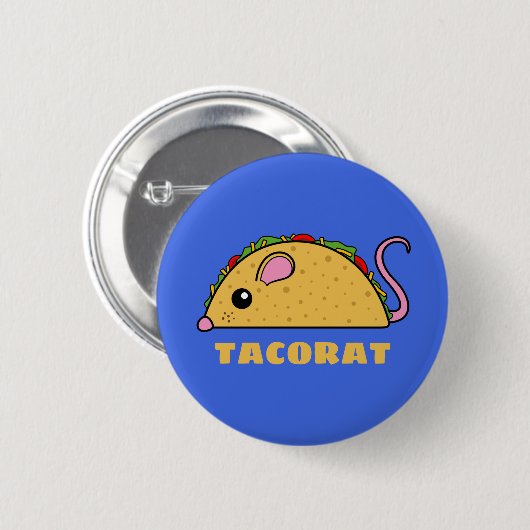 Taco Rat Button (Voorkant /achterkant)