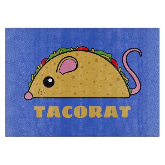 Taco Rat Cutting Board Snijplank (Voorkant)
