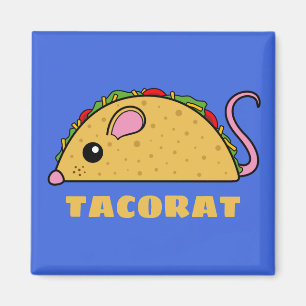 Taco Rat Magnet
