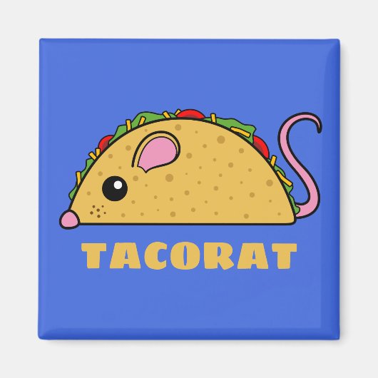 Taco Rat Magnet (Voorkant)