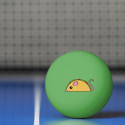 Taco Rat Ping Pong Ball (Net)