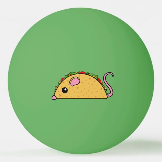 Taco Rat Ping Pong Ball (Voorkant)