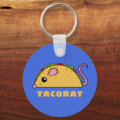 Taco Rat Sleutelhanger (Voorkant)