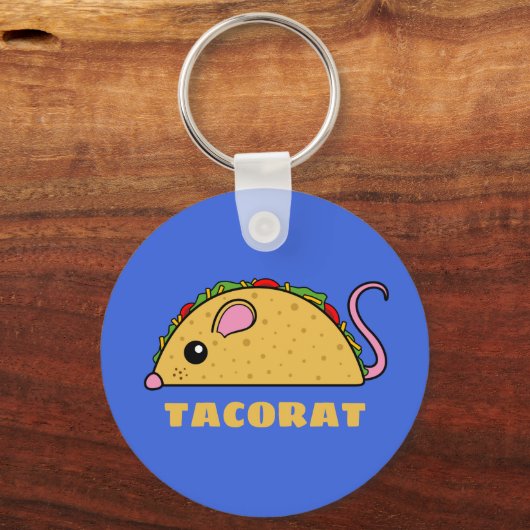 Taco Rat Sleutelhanger (Voorkant)