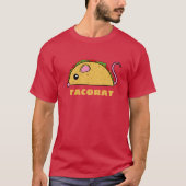 Taco Rat T-Shirt (gele tekst) (Voorkant)