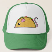 Taco Rat Trucker Hat Trucker Pet (Voorkant)