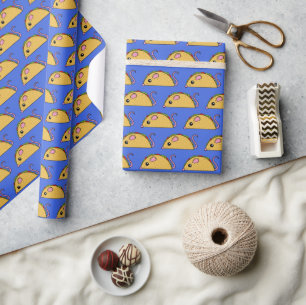 Taco Rat Wrapping Paper Cadeaupapier