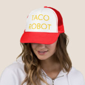 TACO ROBOT Frank Rositano Trucker Hat Trucker Pet (In situ)