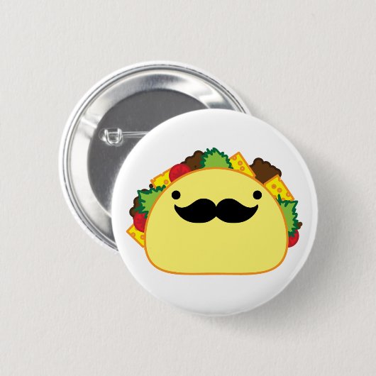 taco ronde button 5,7 cm (Voorkant /achterkant)