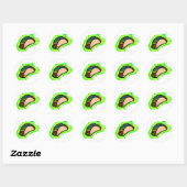 Taco Ronde Sticker (Vel)